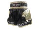 Boxsense Muay Thai shorts - Thaiboxhosen für Kinder & Jugendliche :  BXS-303-Gold-K